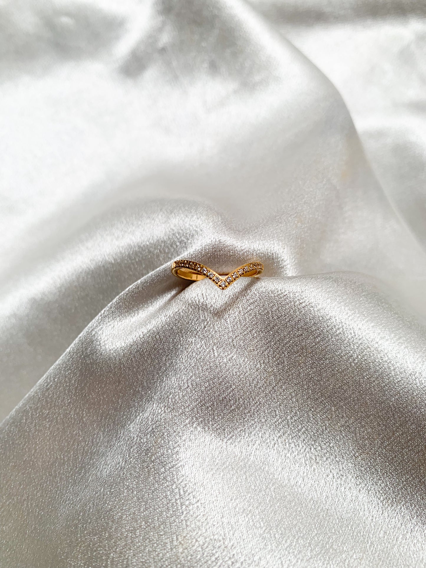 Solana studded ring