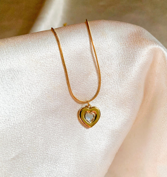 Eros heart necklace