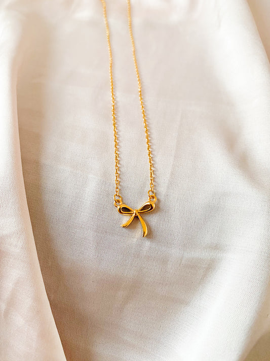 Abby Bow necklace