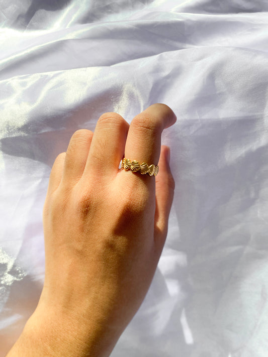 SeaShell adjustable ring