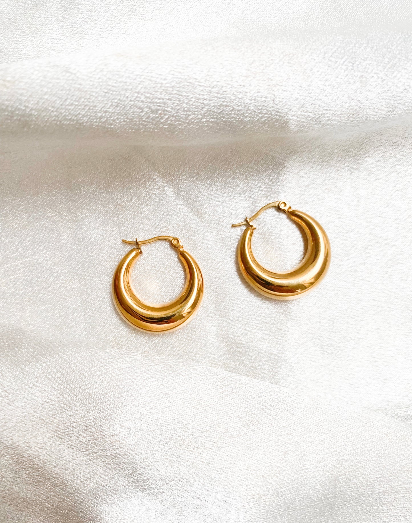 Hadley gold hoops