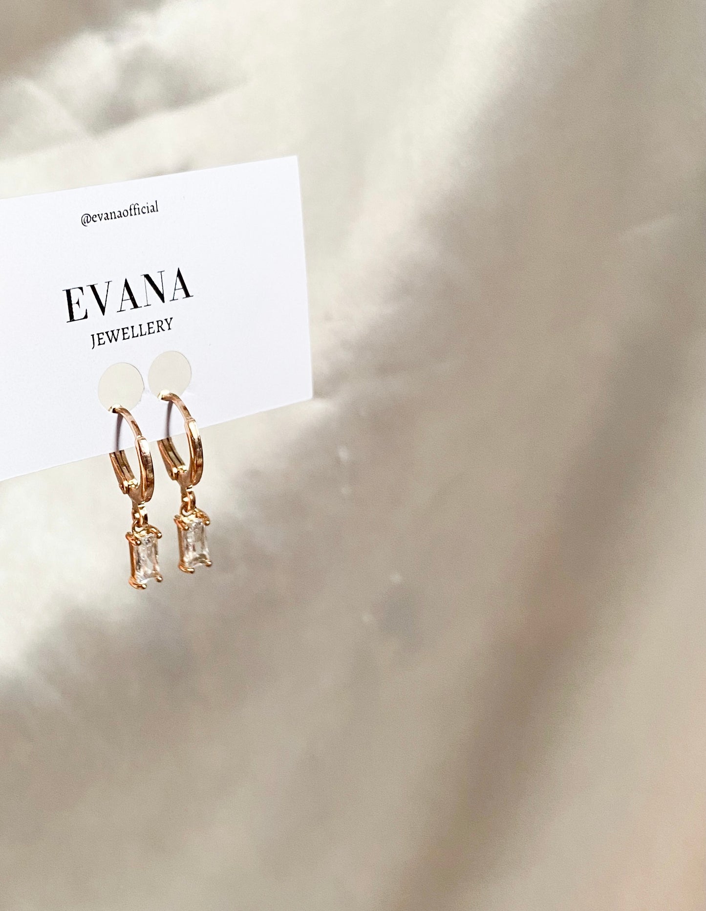 Ira gold drop earrings