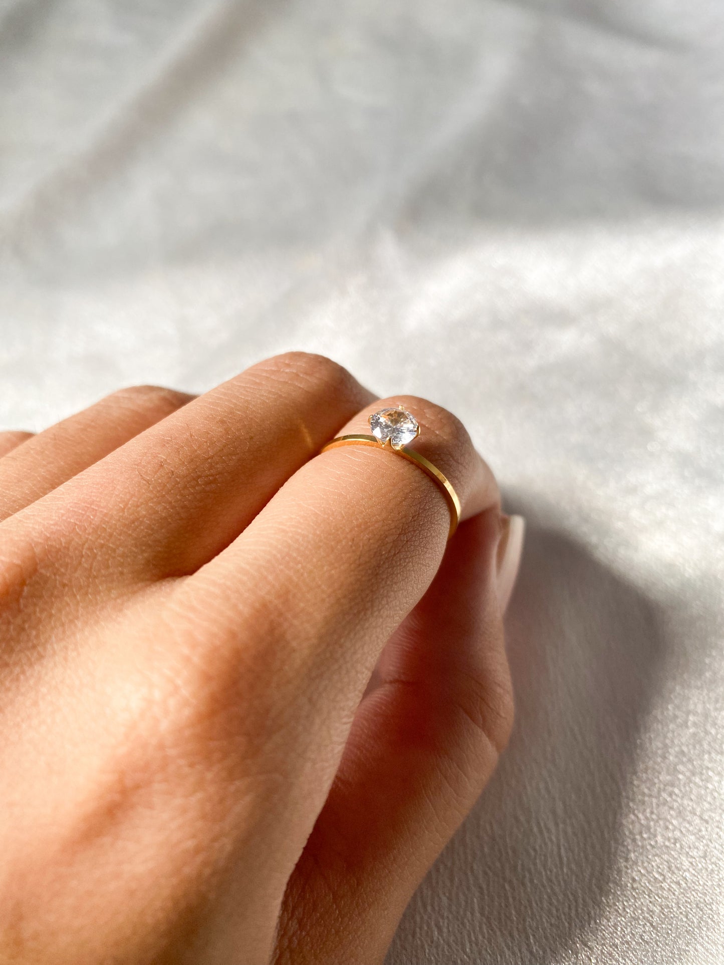 Solitaire ring