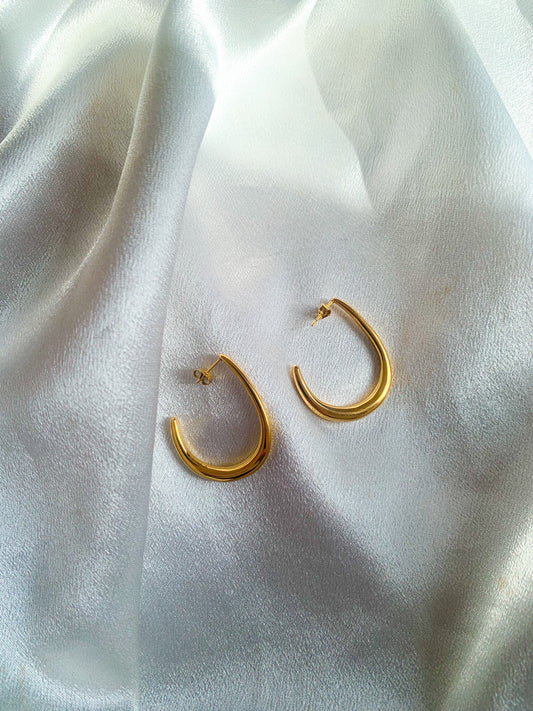 Celine gold hoops