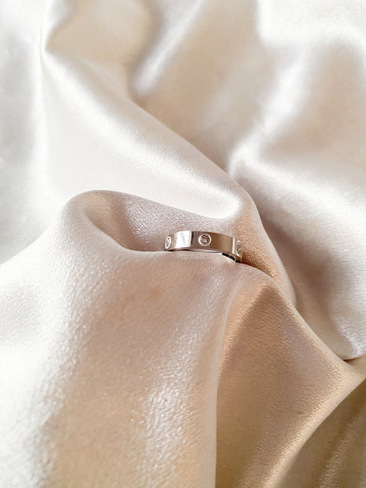 Milana silver ring