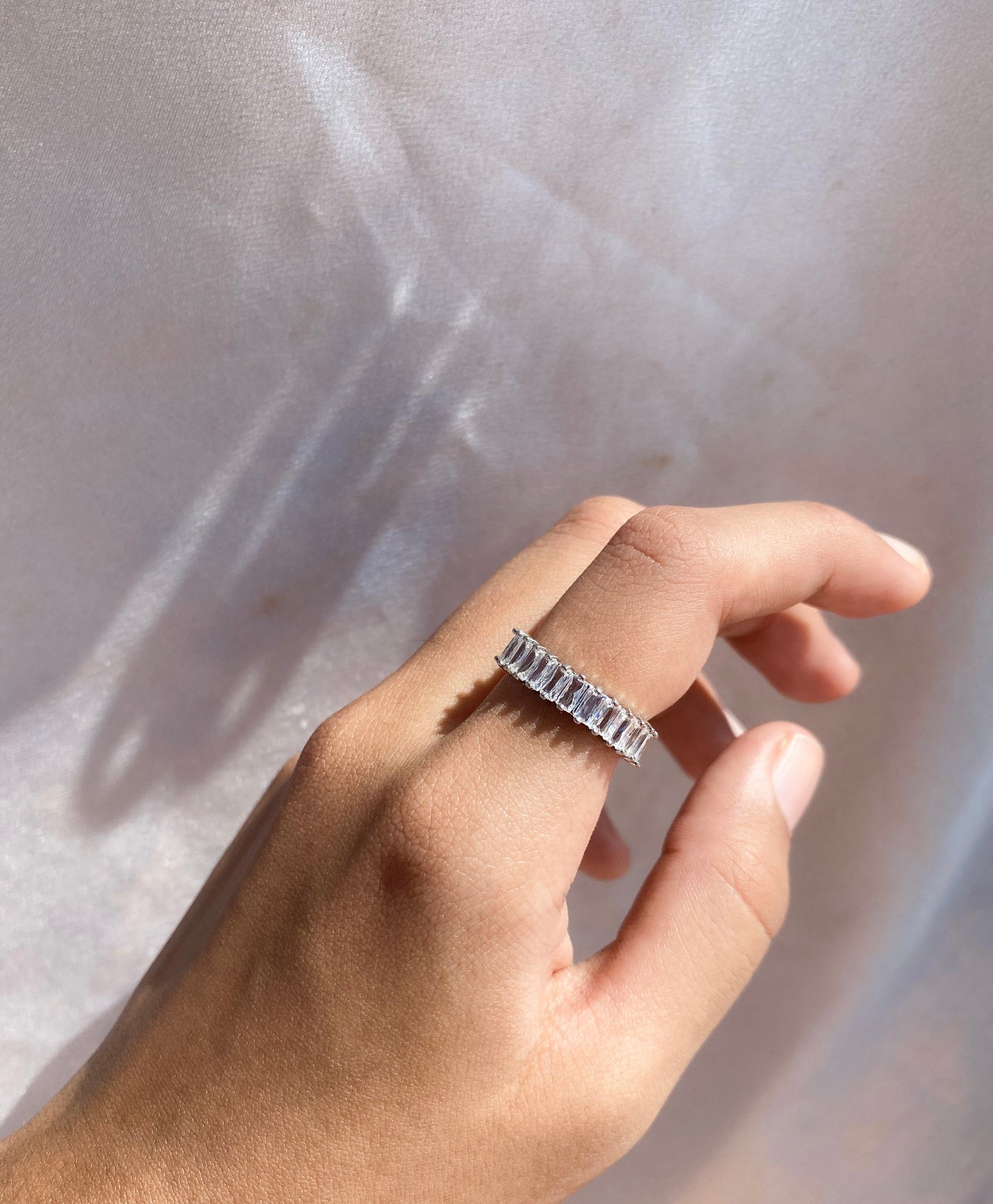 Skyla silver ring