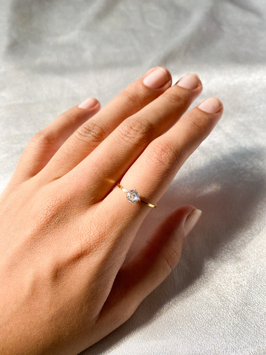 Solitaire ring