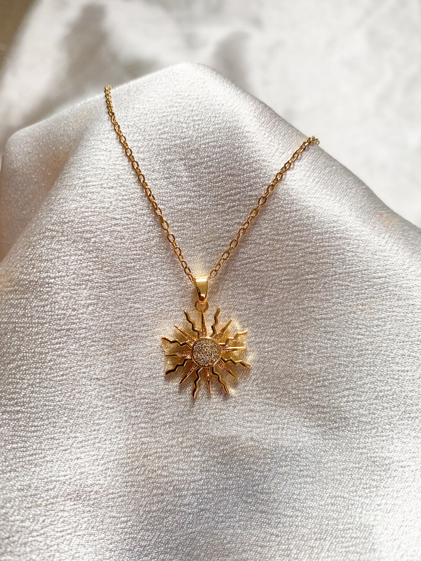 Sun necklace