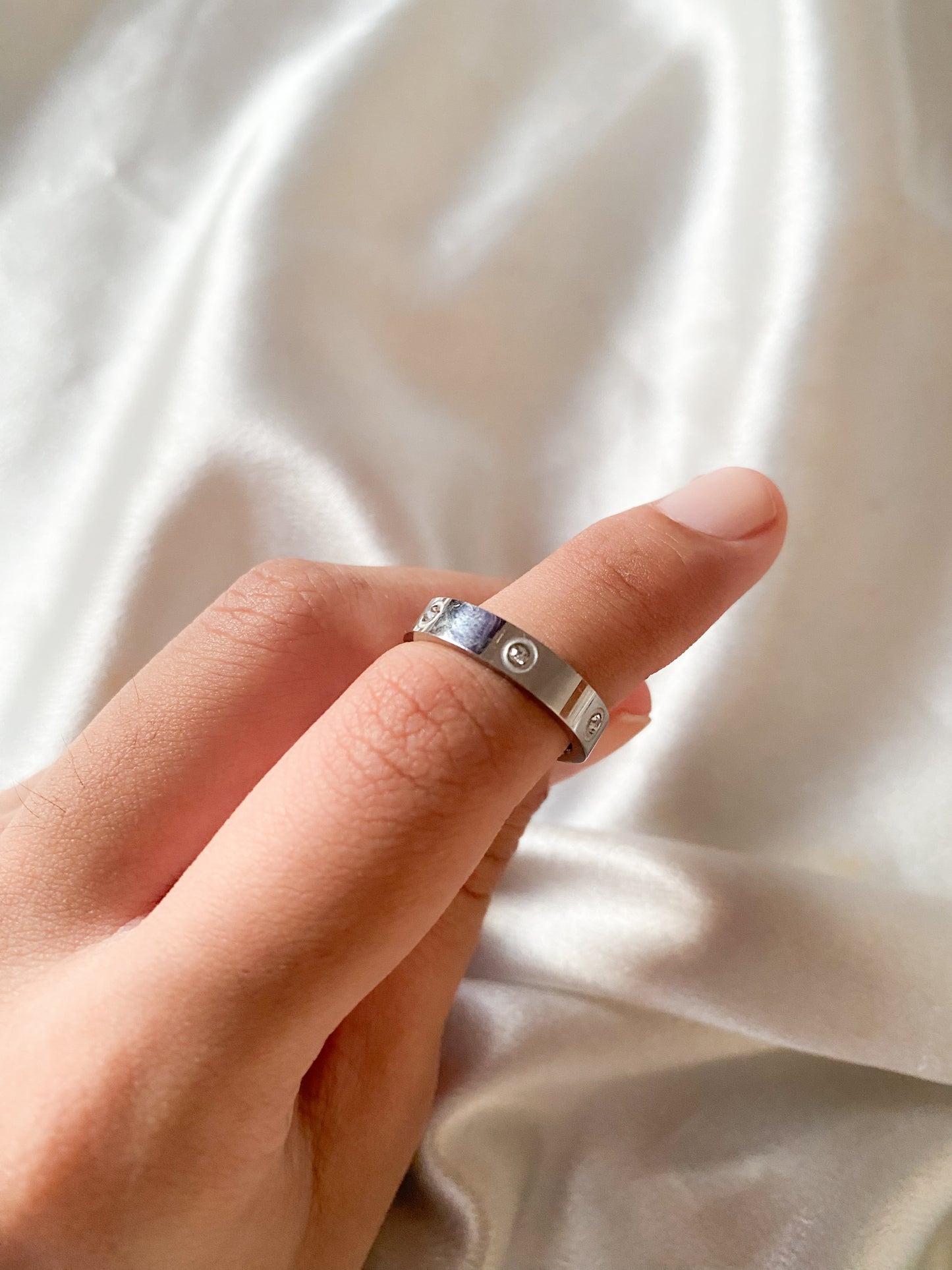 Milana silver ring